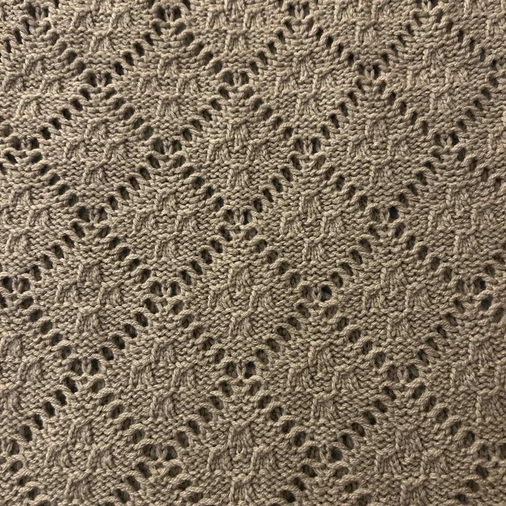 Express Taupe Knit Tank Top Sweater Vest - Picture 4 of 4